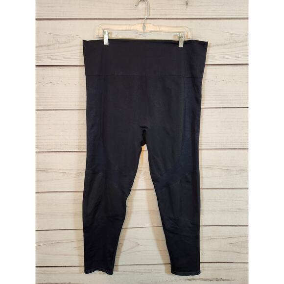 ThirdLove Womens Black High Rise Stretch High Waist Compression Leggings Size 3X - Picture 1 of 6